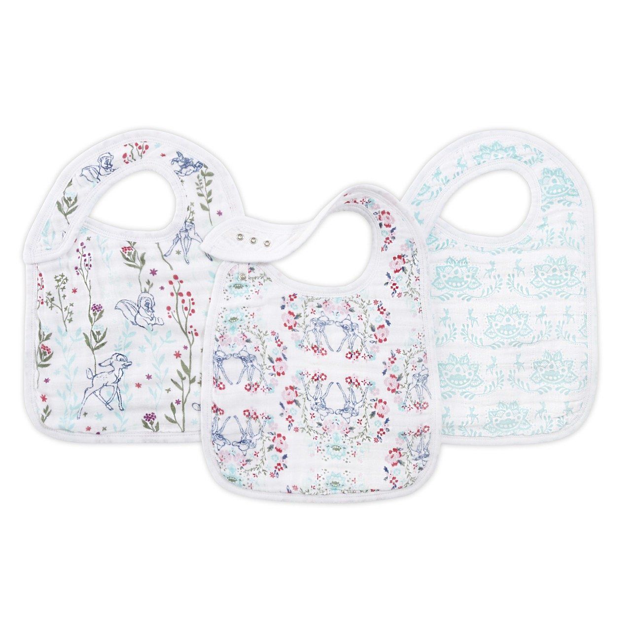 Snap bib Bambi - 3 pack Bib Aden + Anais 