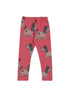 Doggie red leggings Dear Sophie Bottoms Dear Sophie 