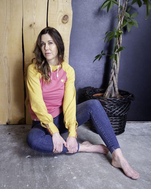 My favourite hoodie bright gold AiA WOMAN AlbaBaby Woman Alba of Denmark 