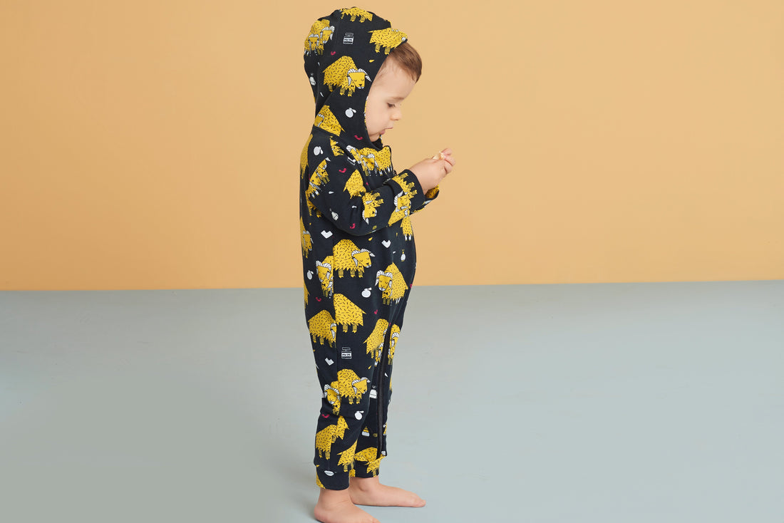 Onesie hoodie arctic love Raspberry Republic Playsuit Raspberry Republic 