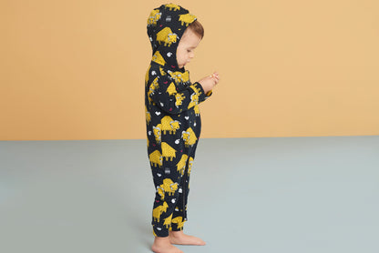 Onesie hoodie arctic love Raspberry Republic Playsuit Raspberry Republic 