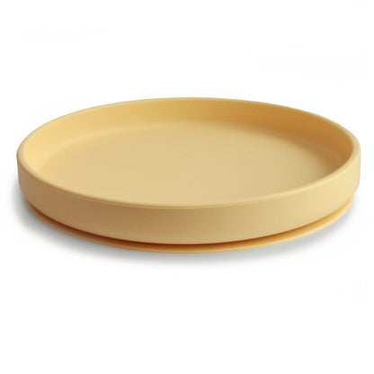 Prato clássico com ventosa daffodil meal mushie 
