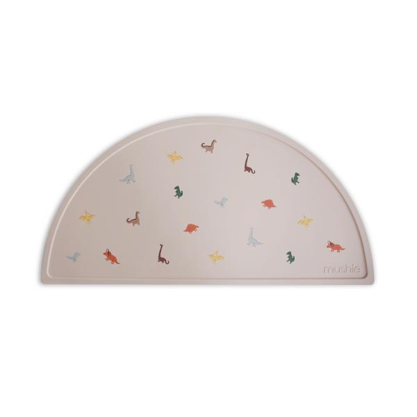 Silicone place mat dinosaurs mushie meal mushie 