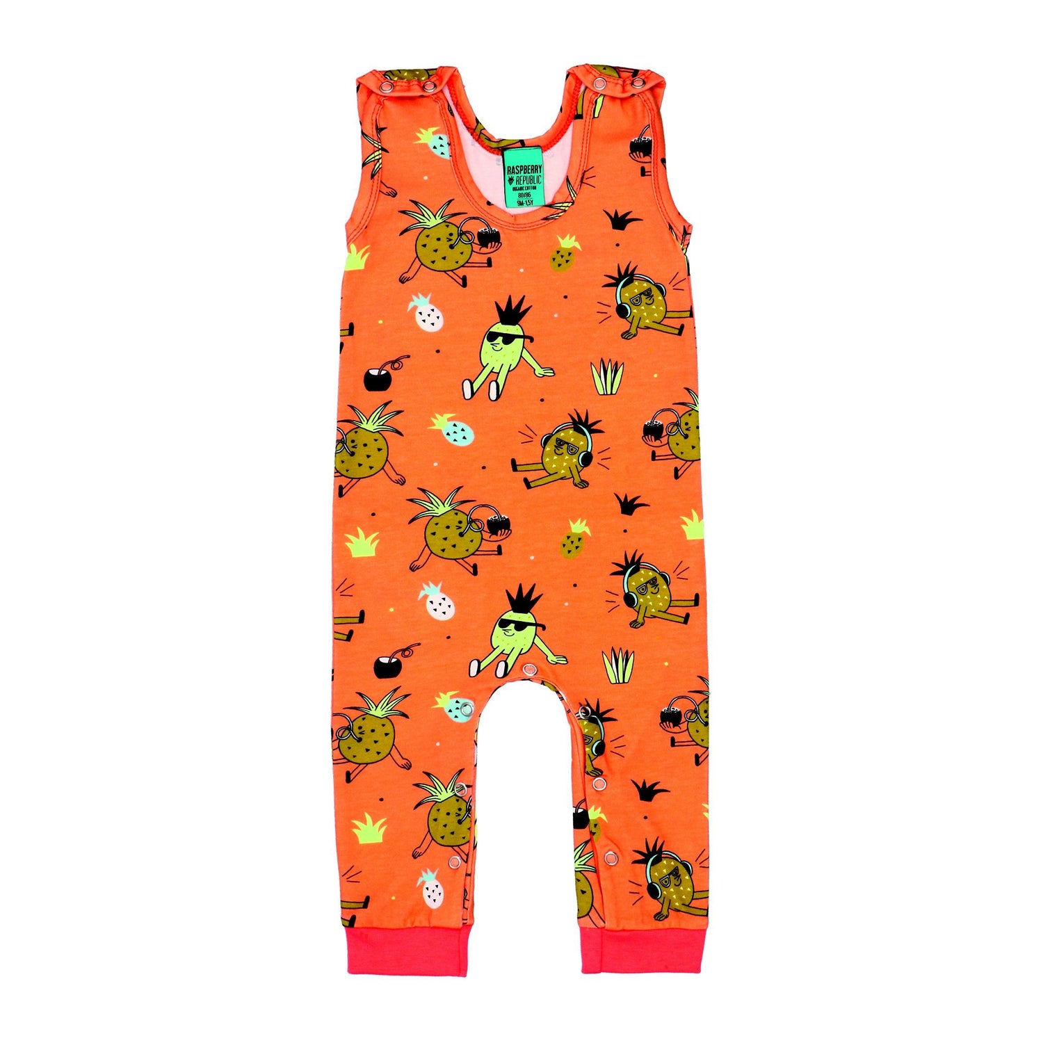 Dungarees pineapple punch Raspberry Republic Dungarees Raspberry Republic 