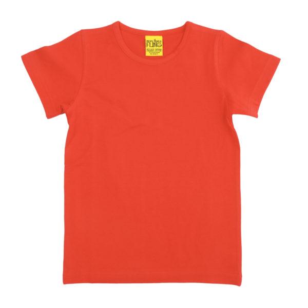 Red mandarin short sleeve top Tops More than a fling 