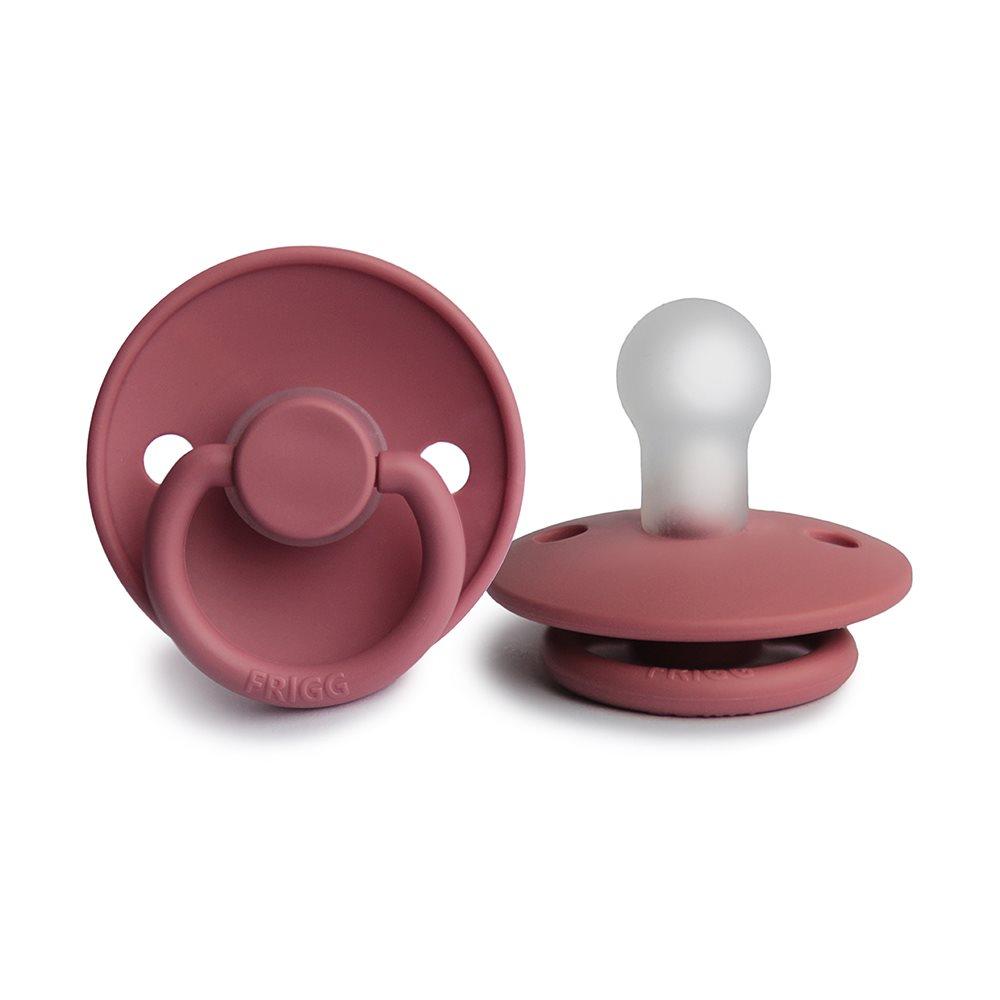 1 pacifier classic dusty rose FRIGG Pacifier FRIGG 0-6M 