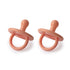 2 chupetas silicone coral Pacifiers & Teethers Filibabaa 