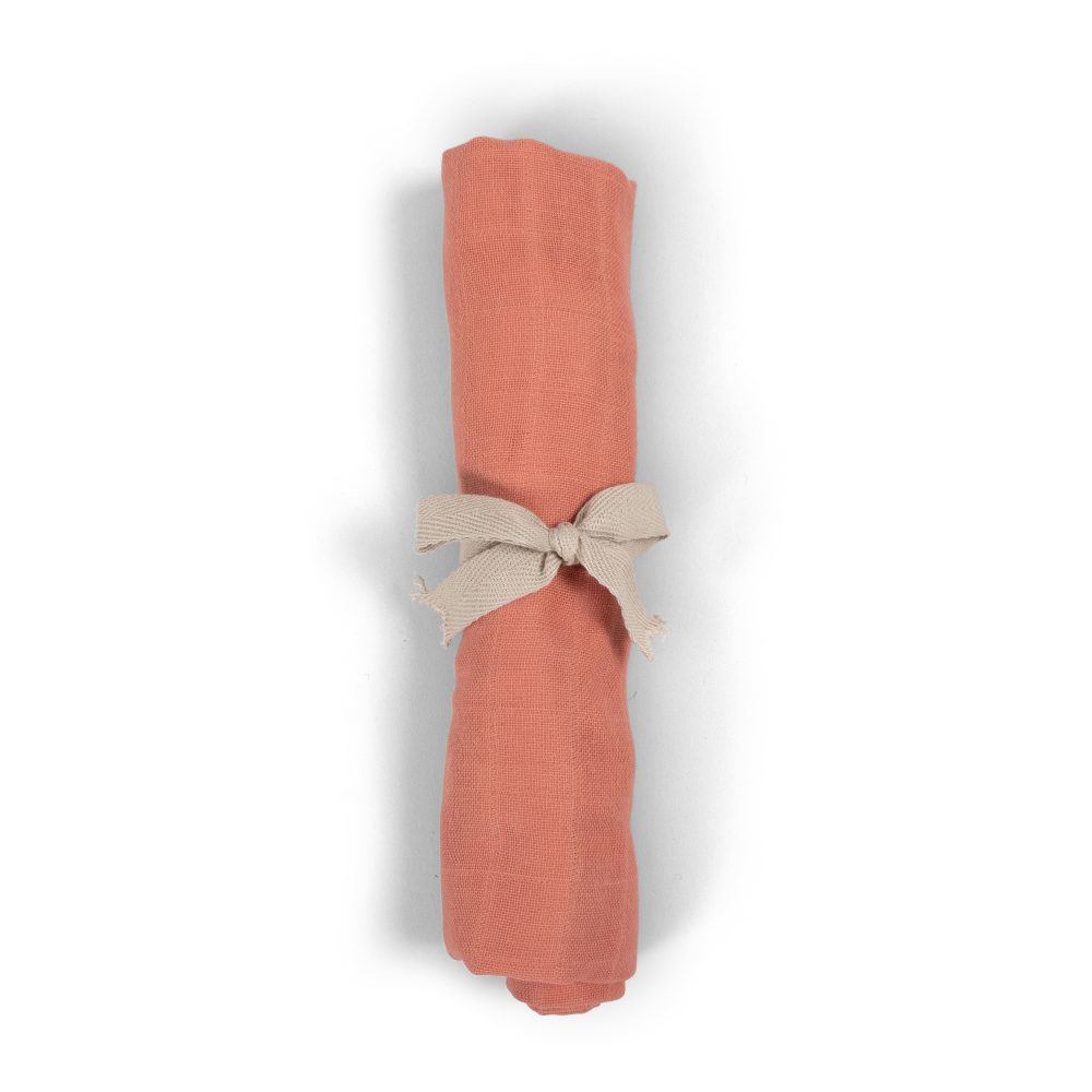 Muslin diaper coral Filibabba Muslin Filibabba