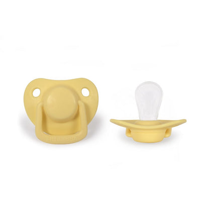 Pacifiers 2-pack pale banana 0-6M Filibabba accessories Filibabba 