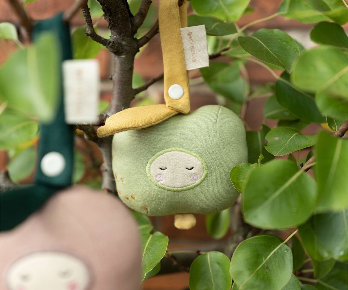 Activity toy rattle peach Fabelab Toys Fabelab 