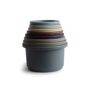 Stacking cups toy (forest) mushie Toys mushie 