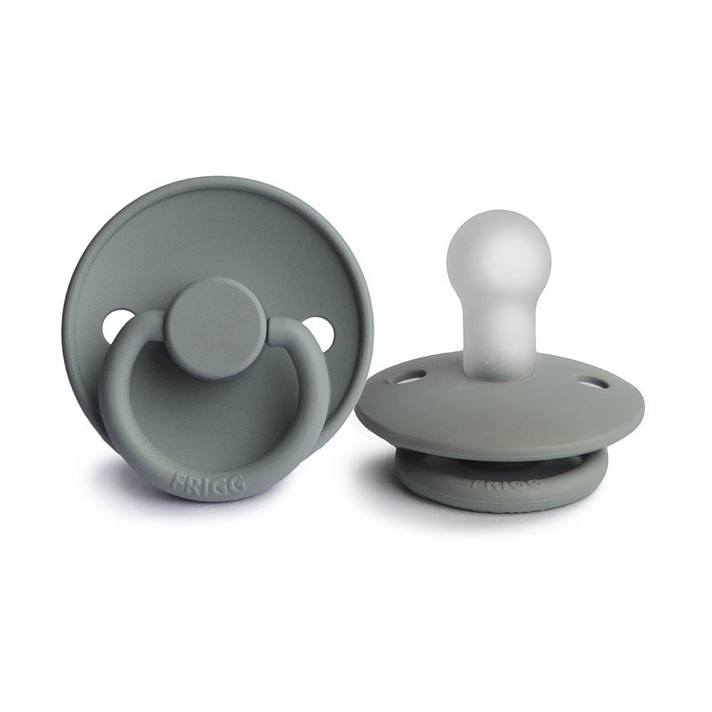 1 pacifier classic french grey FRIGG Pacifier FRIGG 0-6M