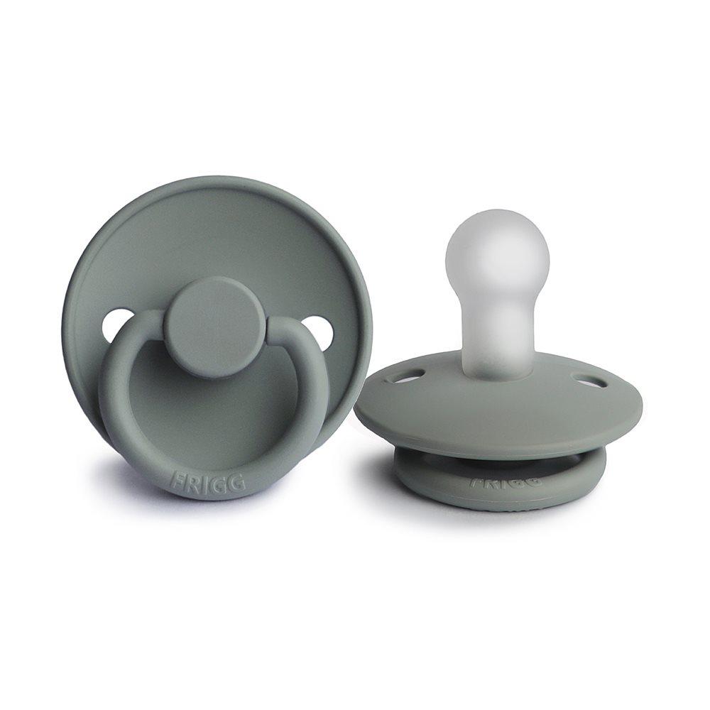 1 pacifier classic french grey FRIGG Pacifier FRIGG 0-6M 