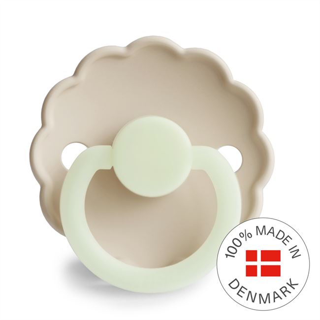1 pacifier daisy cream night FRIGG Pacifier FRIGG