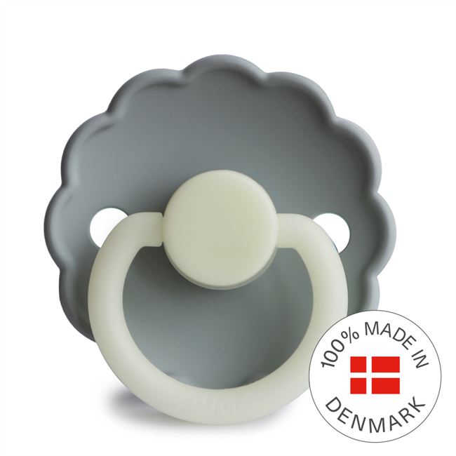 1 pacifier daisy french gray night FRIGG Pacifier FRIGG
