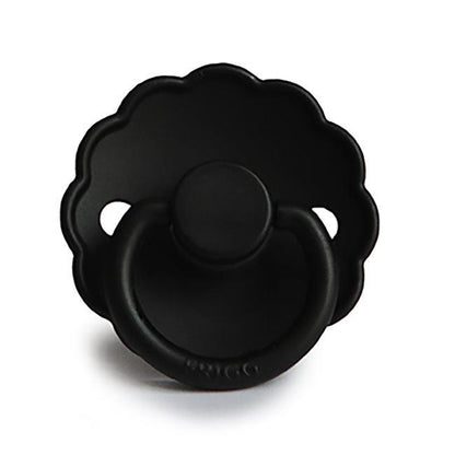 1 pacifier daisy jet black FRIGG Pacifier FRIGG 