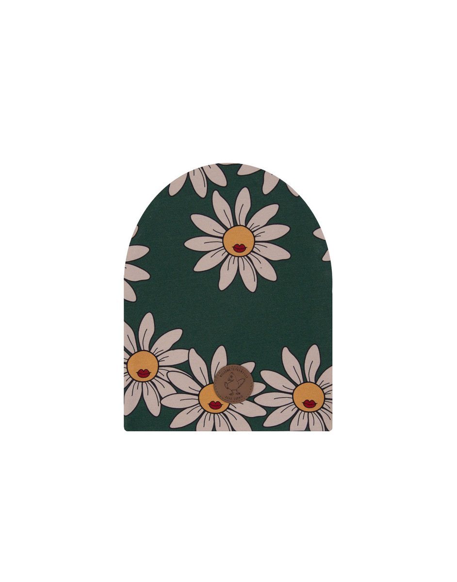 Green daisy beanie Dear Sophie Hat Dear Sophie 