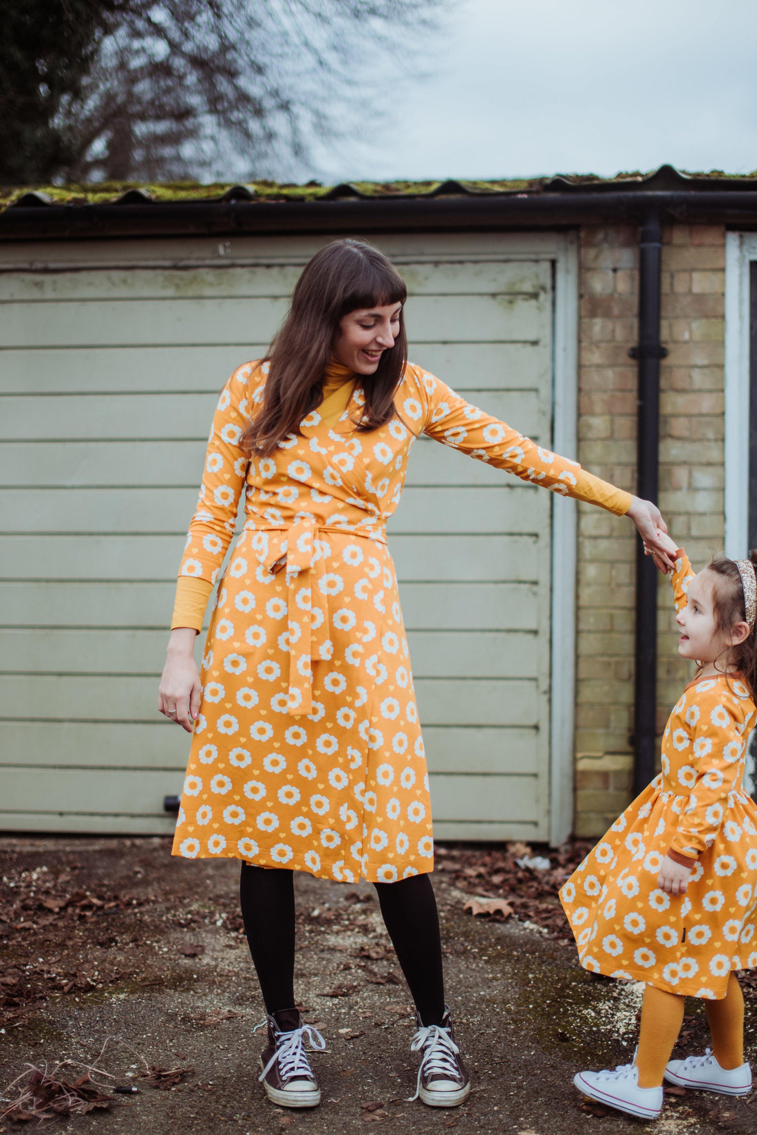 70s flower mommy dress 🌸 Moromini Dress Moromini 