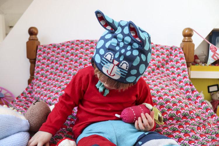 Rabbitcat bonnet Merle Hats Merle 