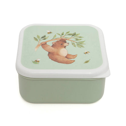 Conjunto 3 lancheiras bear and his friends Dinnerware Petit Monkey 