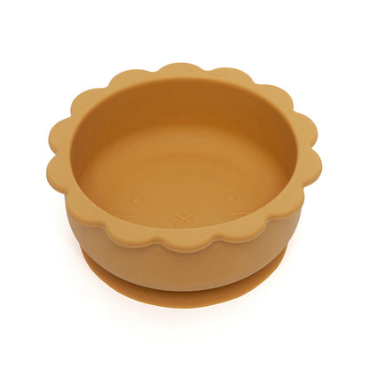 Taça com ventosa lion ocre Dinnerware Petit Monkey 