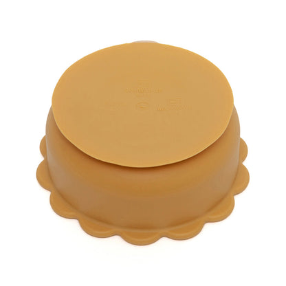 Taça com ventosa lion ocre Dinnerware Petit Monkey 
