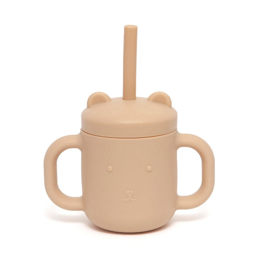 Copo de treino + palhinha honey Dinnerware Petit Monkey 