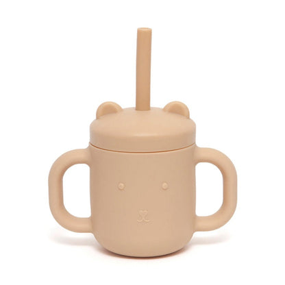 Copo de treino + palhinha honey Dinnerware Petit Monkey 