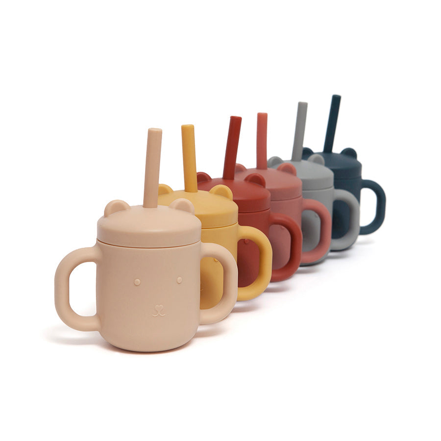 Copo de treino + palhinha honey Dinnerware Petit Monkey 
