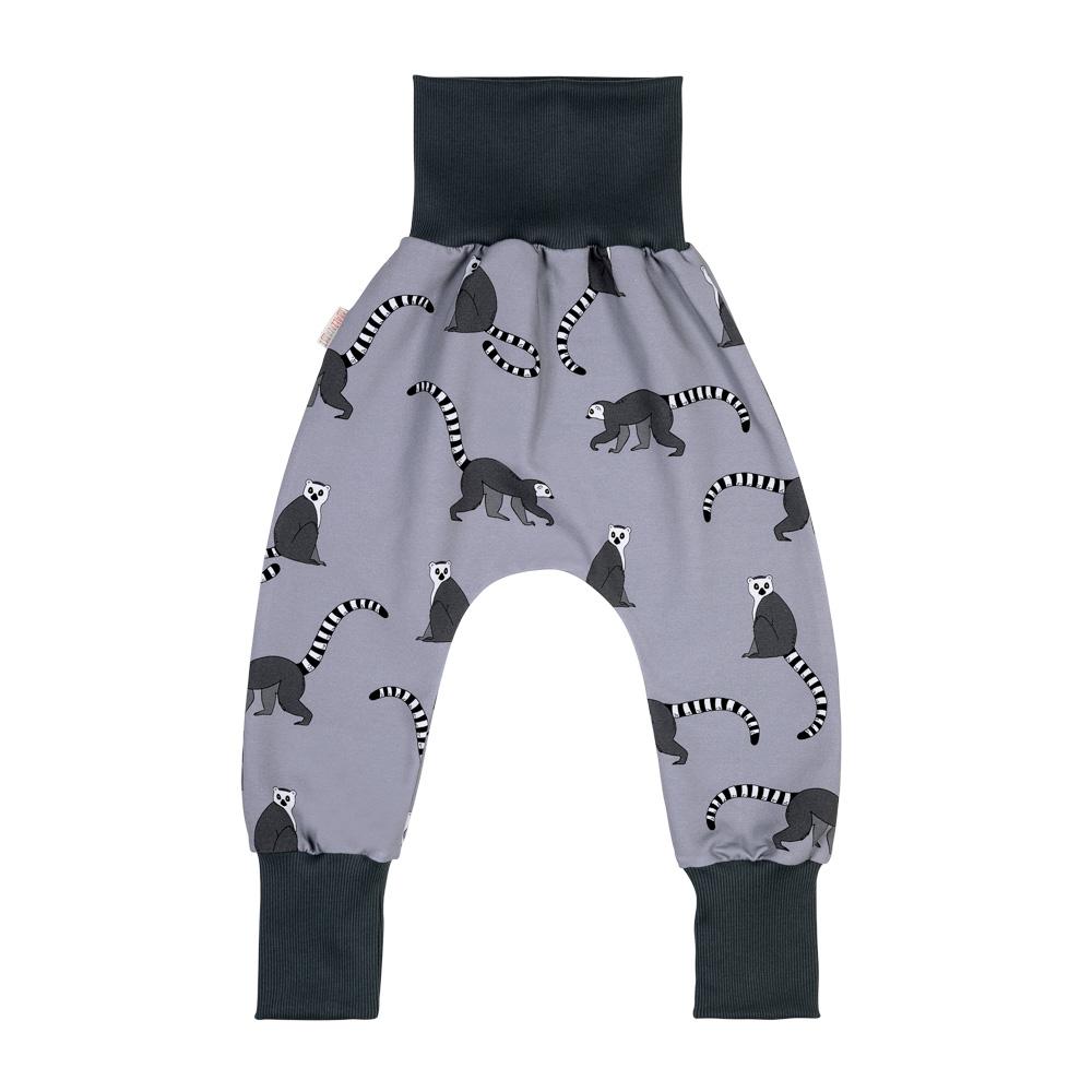 Baggy pants lemur grey Malinami Bottoms Malinami 
