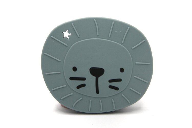 Silicone teether Alfie the lion jade Toys the cotton cloud