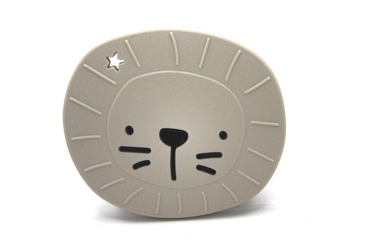 Silicone teether Alfie the lion sand Toys the cotton cloud
