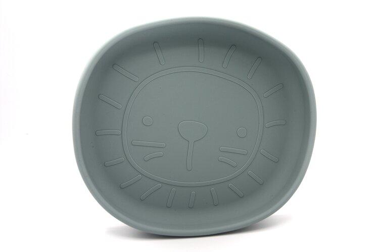 Silicone suction dish lion jade Dinnerware the cotton cloud 