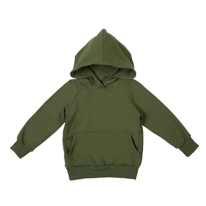 Camisola c/capuz e bolso olive green Tops Malinami 