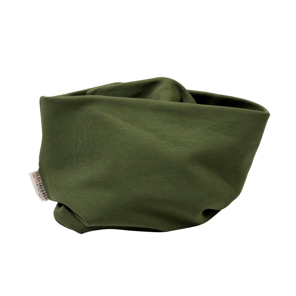 Cachecol gola olive green Scarf Malinami