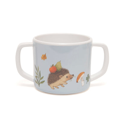 Copo com pegas fox dove blue Dinnerware Petit Monkey 