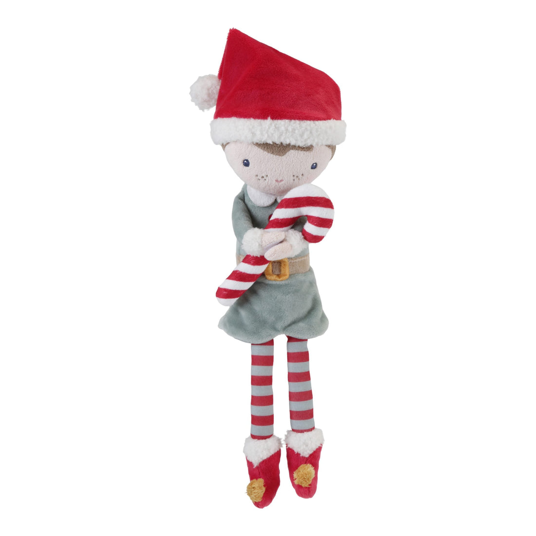 Bonequinho Jim - elfo de Natal doll Little Dutch 