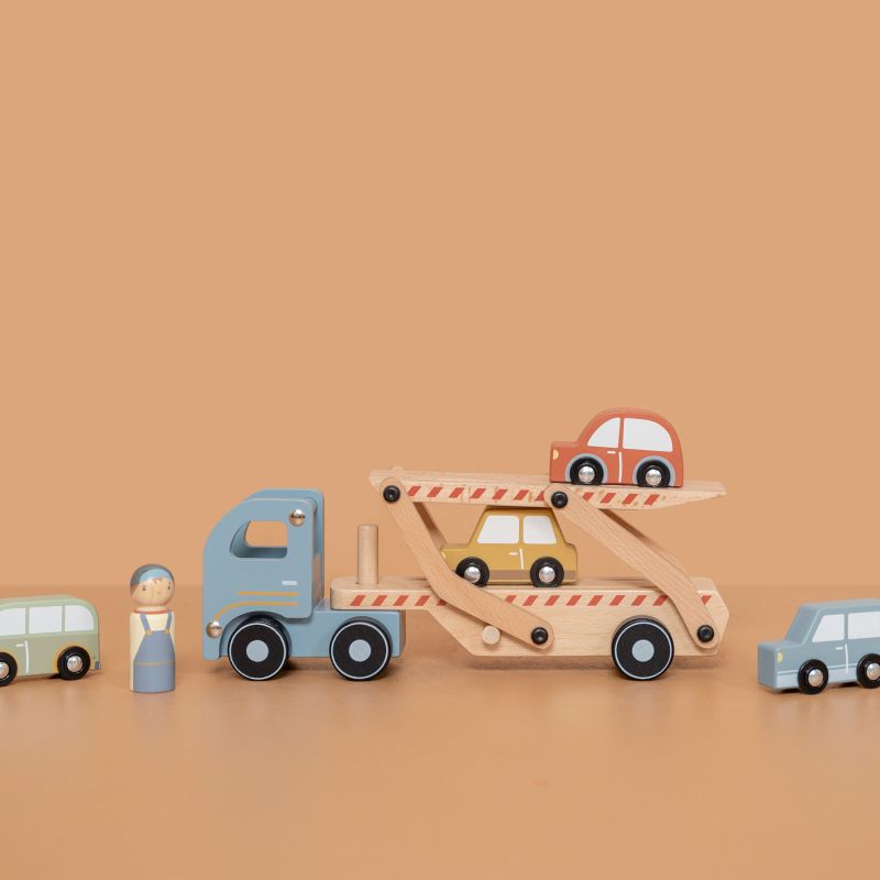 Camião de transporte + carrinhos Toys Little Dutch 