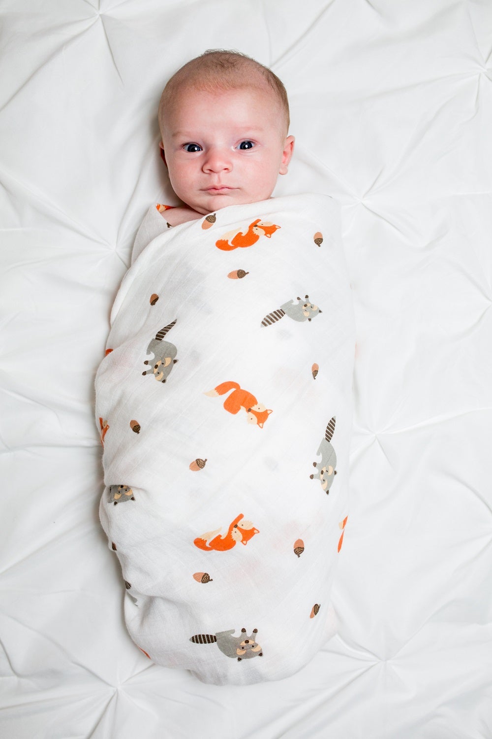 Musselina swaddle forest friends Lulujo 