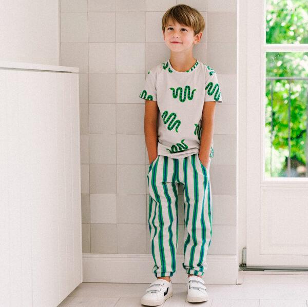 Snakes on grey t-shirt don&