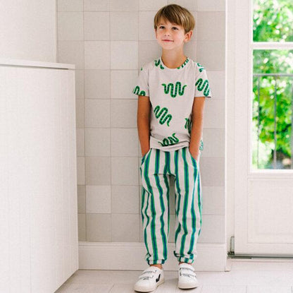 Snakes on grey t-shirt don&