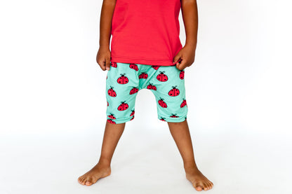 Ladybug shorts Malinami Bottoms Malinami 