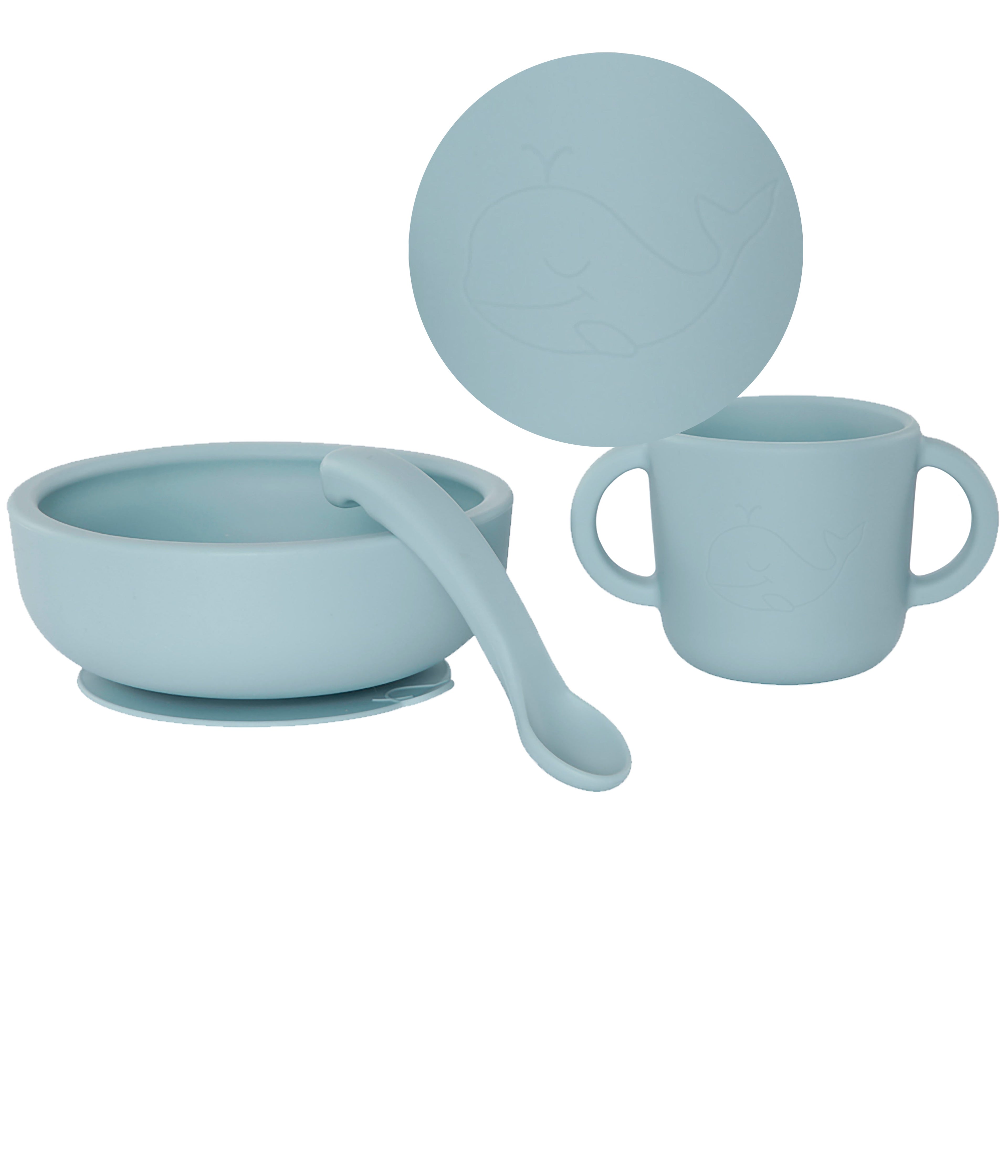 Baby dinner set sky Lille Vilde dinnerware LIlle Vilde 