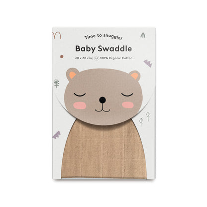 Musselina swaddle 60 cm sand Muslin Little Otja 
