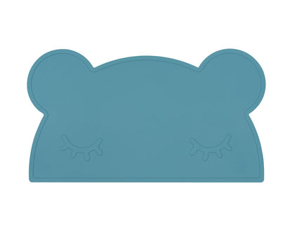 Individual de silicone bear blue dusk Dinnerware we might be tiny 