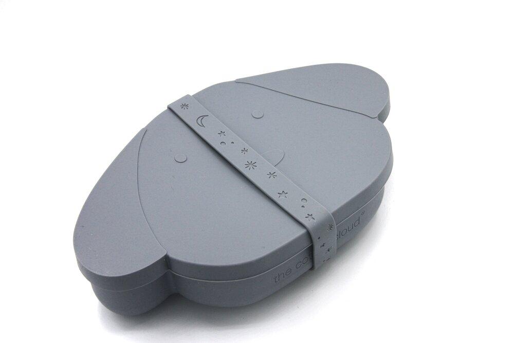 Lunchbox silicone dog storm grey Dinnerware the cotton cloud 