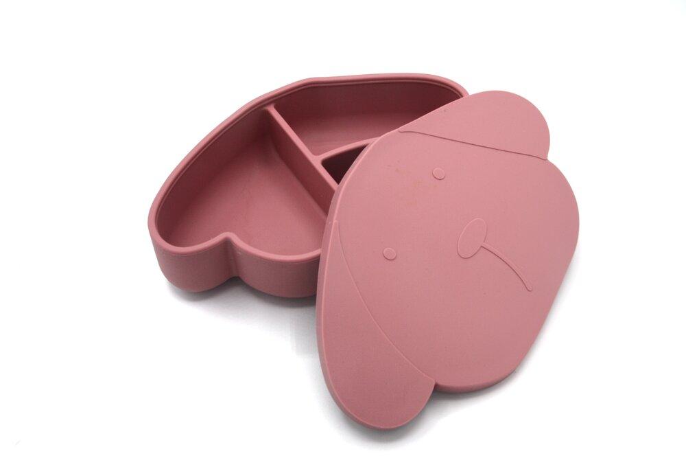 Lunchbox silicone dog wild rose Dinnerware the cotton cloud 