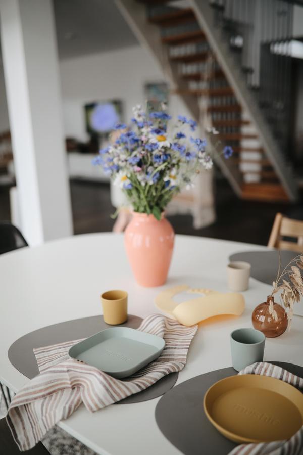 2-pack dinnerware cups blush mushie meal mushie 