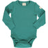Body manga comprida teal 3-6 meses Body Maxomorra 