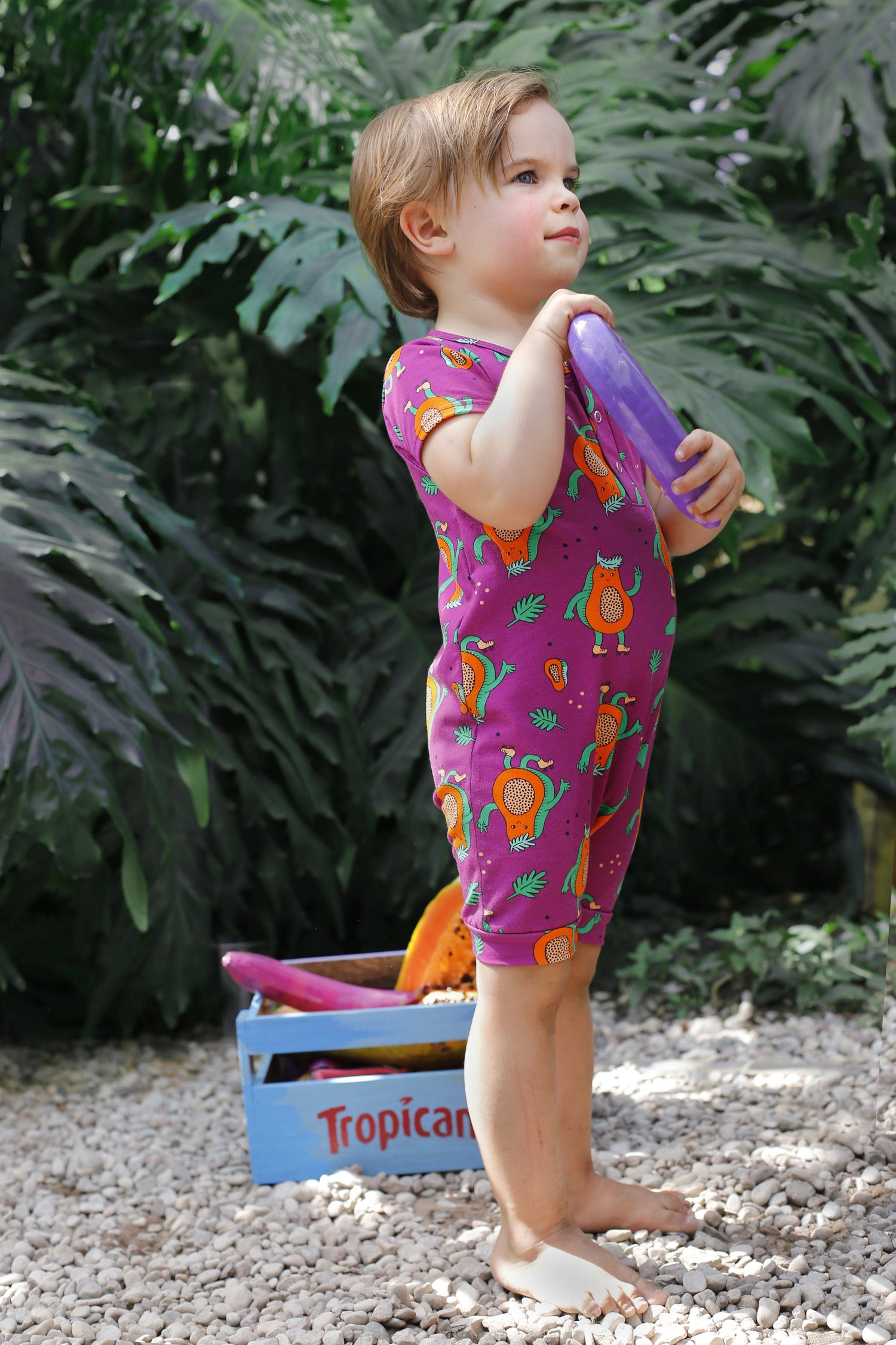 Jumpsuit papaya power Raspberry Republic Playsuit Raspberry Republic 